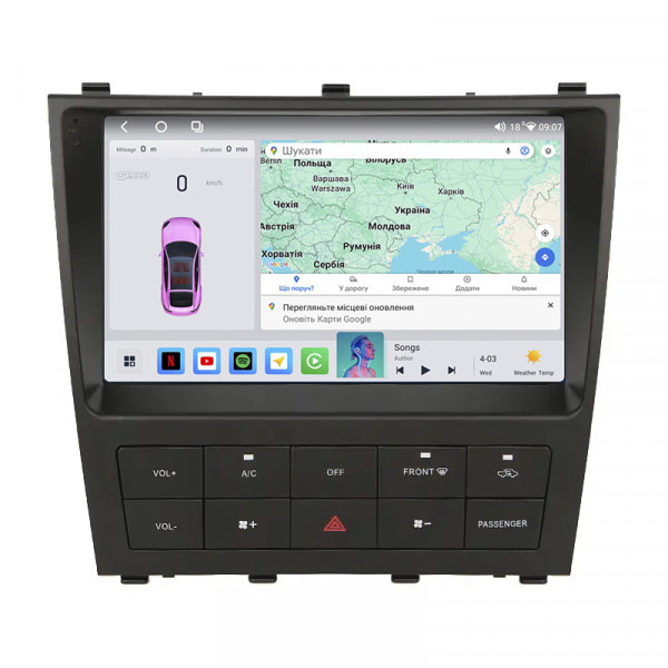 Штатная магнитола Lesko для Toyota Altezza  1998-2005 экран 9" 4/64 QLED CarPlay 4G Wi-Fi GPS 360 Prime