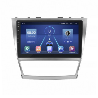 Штатная магнитола Lesko для Toyota Aurion I 2006-2012 экран 10" 6/128Gb 4G Wi-Fi GPS Top