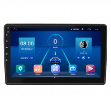 Штатная магнитола Lesko для Toyota Auris I 2006-2010 экран 10" 4/64Gb 4G Wi-Fi GPS Top