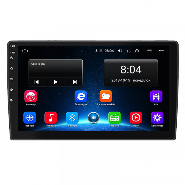 Штатная магнитола Lesko для Toyota Auris I Рестайлинг 2009-2012 экран 10" 2/32Gb Wi-Fi GPS Base