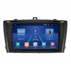 Штатная магнитола Lesko для Toyota Avensis III Рестайлинг 2011-2015 экран 9" 2/32Gb 4G Wi-Fi GPS Top