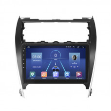 Штатная магнитола Lesko для Toyota Camry (USA) VII (XV50) 2011-2015 экран 10" 2/32Gb 4G Wi-Fi GPS Top