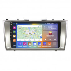 Штатная магнитола Lesko для Toyota Camry VI (XV40) 2006-2009 экран 9" 2/32Gb CarPlay 4G Wi-Fi GPS Prime