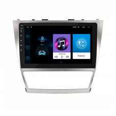 Штатная магнитола Lesko для Toyota Camry VI (XV40) Рестайлинг 2009-2011 экран 10" 1/16Gb Wi-Fi GPS Base