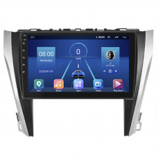 Штатная магнитола Lesko для Toyota Camry VII (XV50) Рестайлинг 2014-2017 экран 10" 6/128Gb 4G Wi-Fi GPS Top