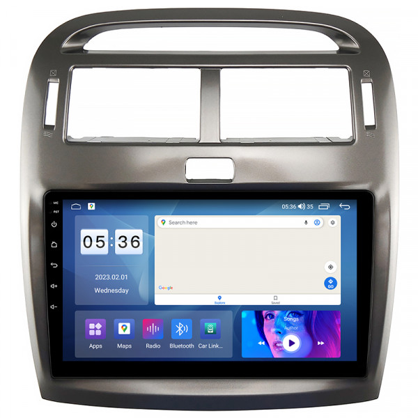 Штатная магнитола Lesko для Toyota Celsior III (F30) Рестайлинг 2003-2006 экран 9" 4/64Gb CarPlay 4G Wi-Fi GPS Prime