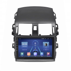 Штатная магнитола Lesko для Toyota Corolla IX (E120, E130) Рестайлинг 2003-2007 экран 9" 2/32Gb Wi-Fi GPS Base