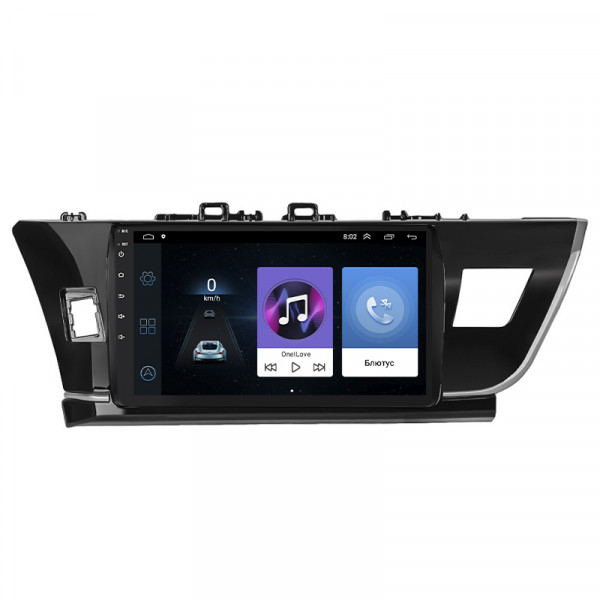 Штатная магнитола Lesko для Toyota Corolla XI (E160, E170) 2012-2016 экран 10" 1/16Gb Wi-Fi GPS Base