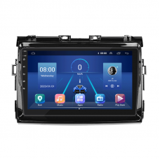 Штатная магнитола Lesko для Toyota Estima III Рестайлинг 2 2012-2016 экран 9" 2/32Gb 4G Wi-Fi GPS Top