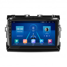 Штатная магнитола Lesko для Toyota Estima III Рестайлинг 2 2012-2016 экран 9" 4/64Gb 4G Wi-Fi GPS Top