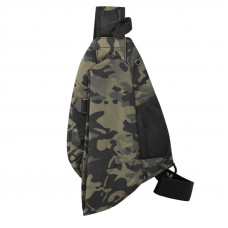 Рюкзак на одно плечо 905 вместительная с USB портом водонепроницаемая Camouflage