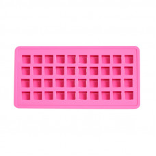 Силиконовая форма для льда CUMENSS AI-2016 40 ячеек Pink
