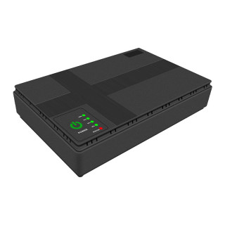 ИБП Andes DC1018P для WI-Fi роутера 5V 9V 12V 10400mAh с защитой от короткого замыкания Black