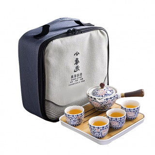 Дорожный набор для чайной церемонии керамический Lotos