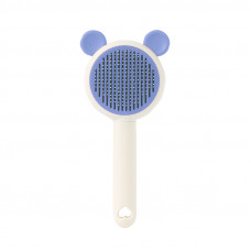 Расческа для шерсти животных DT-1152  Blue + White