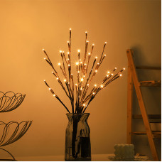 Светодиодные LED ветви HS-0017 60 светодиодов декоративное освещение на батарейках для дома 60 см