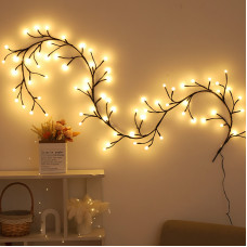 Светодиодная гирлянда ветка HS-0020 72 светодиода декоративное освещение USB 2,3 м