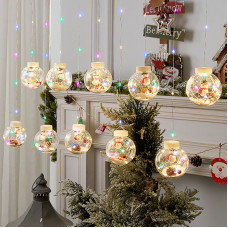 Светодиодная гирлянда Y005 Snowman 3.5 м Цветной свет