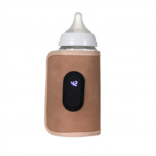 Портативный подогреватель N-025 для детской бутылочки USB цифровой дисплей Coffee