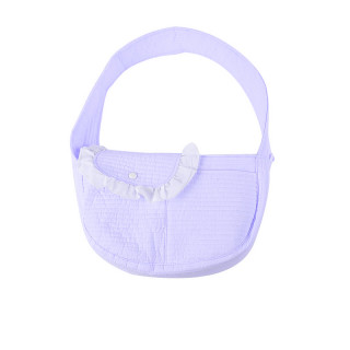 Слинг-переноска для котов и собак SY-2022-0502 Violet M (40*11*26 см)