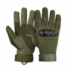 Перчатки тактические полнопалые E001 Army Green L