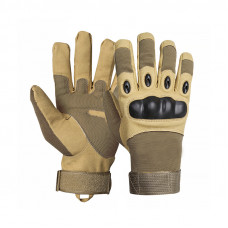 Перчатки тактические полнопалые E001 Sand M