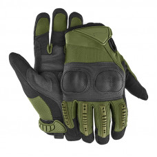 Перчатки тактические полнопалые E005 Green M