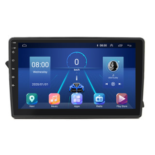 Штатная магнитола Lesko для Audi A4 allroad IV (B8) Рестайлинг 2011-2016 экран 9" 4/64Gb 4G Wi-Fi GPS Top