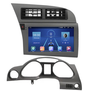 Штатная магнитола Lesko для Audi A6 allroad II (C6) 2006-2008 экран 9" 4/64Gb 4G Wi-Fi GPS Top